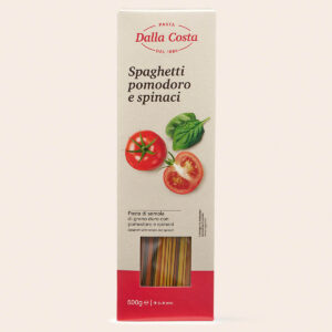 Spaghetti tricolore con pomodoro e spinaci - immagine 2