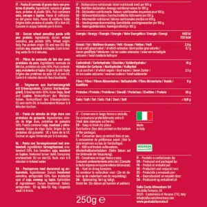 Pasta Proteica Penne 30% Proteine pisello - immagine 3