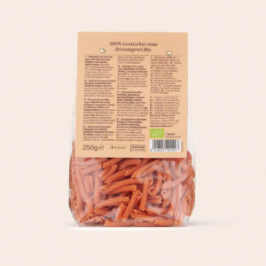 Strozzapreti 100% lenticchie rosse bio senza glutine - immagine 3