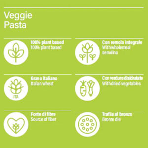Veggie Pasta Fusilli di Semola integrale con Spinaci, Broccoli e Basilico - immagine 4