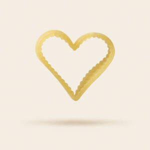 Cuoricini 4 colori "Happy Pasta" - immagine 4